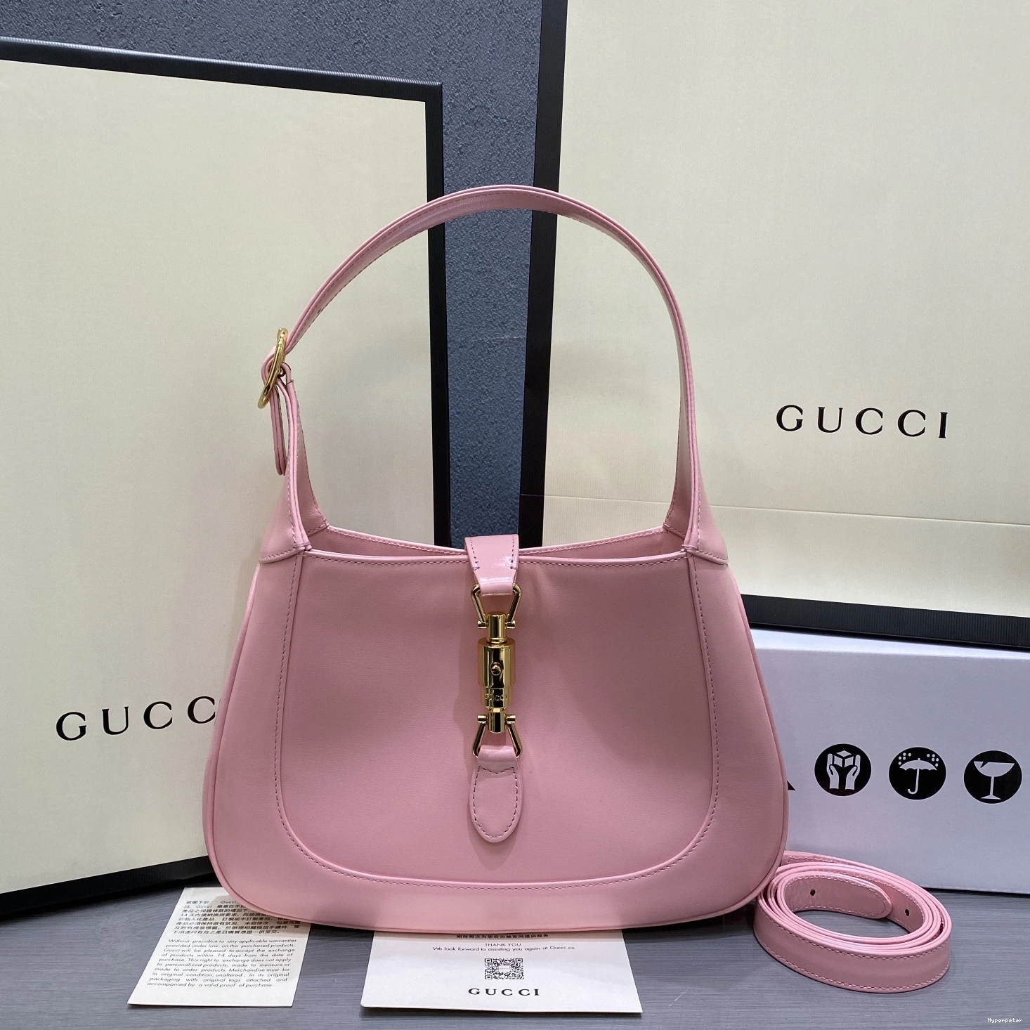 Hyper Peter 1961 bag Jackie GUCCI hobo small 0711